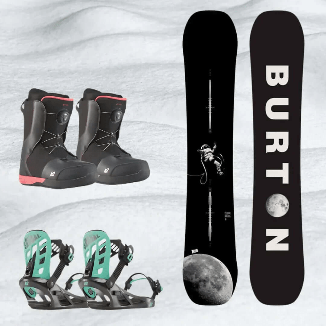 Alquiler Esquí Ushuaia - SnowBoard / Alta Gama / Equipo Completo -CaranvaSports - temporada 2026