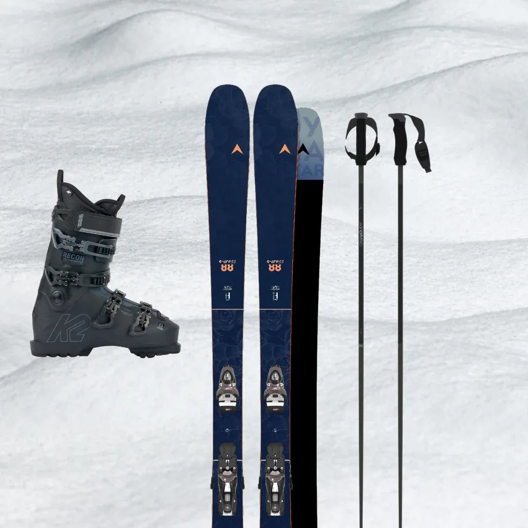 Alquiler Esquís Saint Moritz - Esquí / Intermedio / Equipo Completo - Caranva