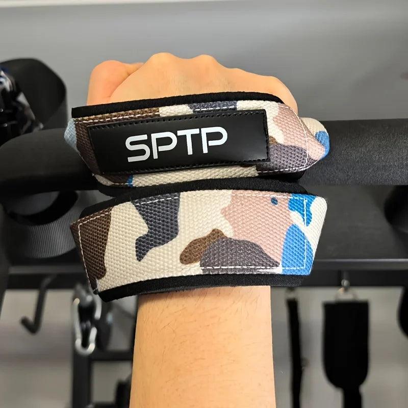 Straps Gym Figura 8 — Muñequeras Agarre Halterofilia y Crossfit
