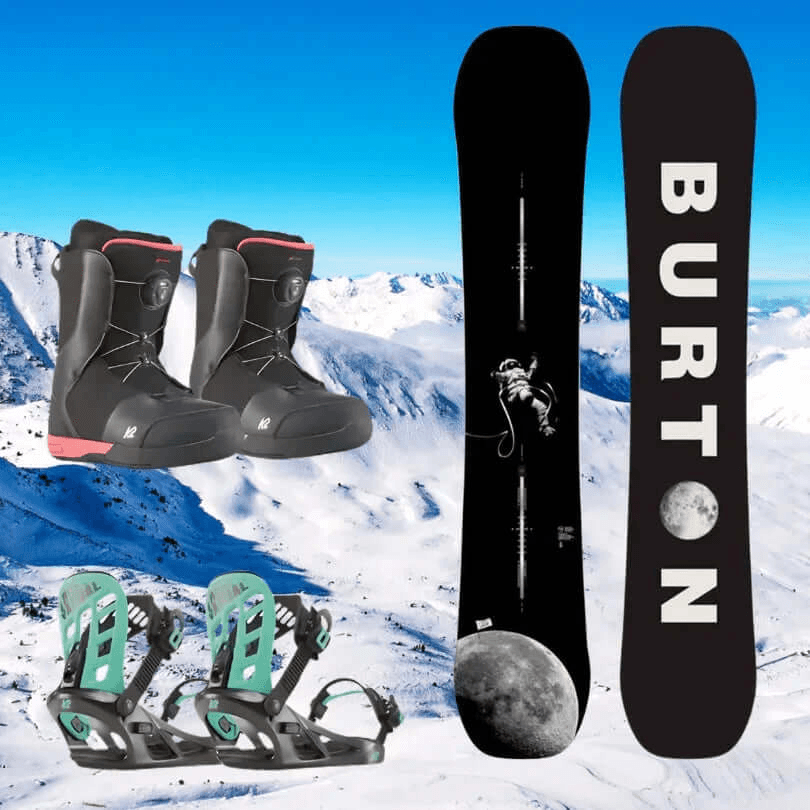 Alquiler Esquís Cerler, Huesca - Snowboard / Avanzado / Equipo Completo -CaranvaSports - temporada 2026