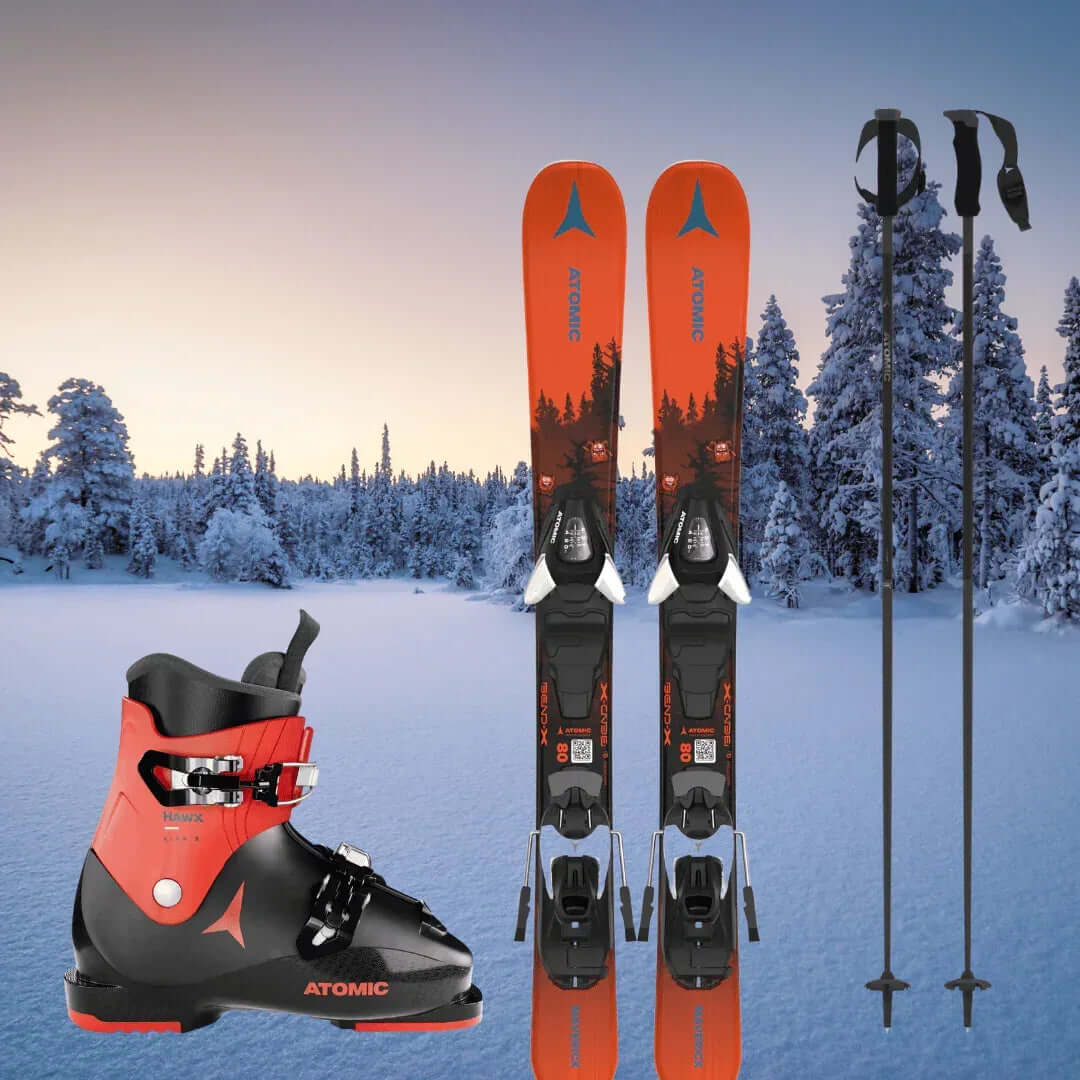 Alquiler Esquís Encamp - Funicamp Grandvalira - Esquí / Niños (70-135) / Completo -CaranvaSports - temporada 2026