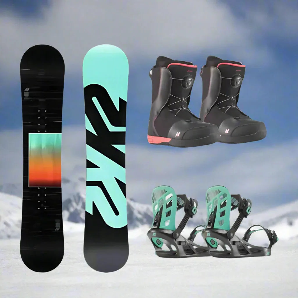 Alquiler Esquís Baqueira Beret - SnowBoard / Principiante / Equipo Completo - Caranva