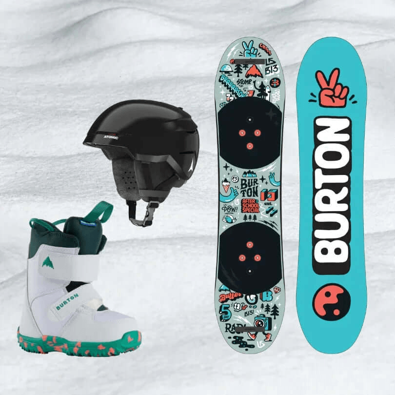 Alquiler Esquis Villa La Angostura - SnowBoard / Menor (mx 12 años) / Equipo Completo -CaranvaSports - temporada 2026