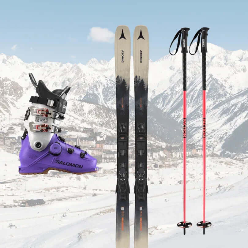 Alquiler Esquís Andalo - Esquí / Bronce / Equipo Completo -CaranvaSports - temporada 2026