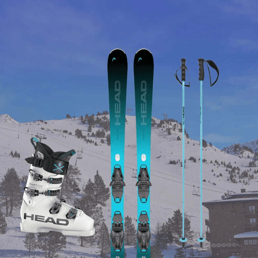 Alquiler Esquís Baqueira Beret - Esquí / Avanzado / Equipo Completo -CaranvaSports - temporada 2026