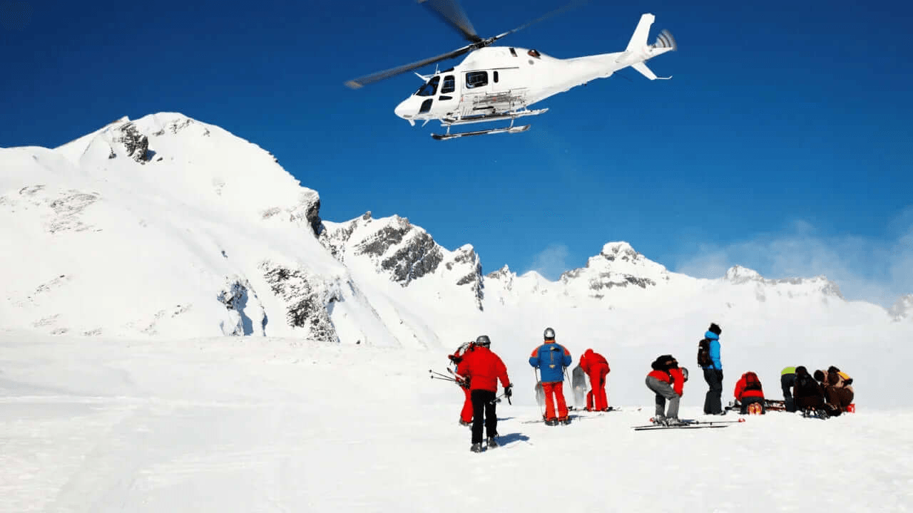 Heliski en los Pirineos - Bautismo Heliski -CaranvaSports - temporada 2026