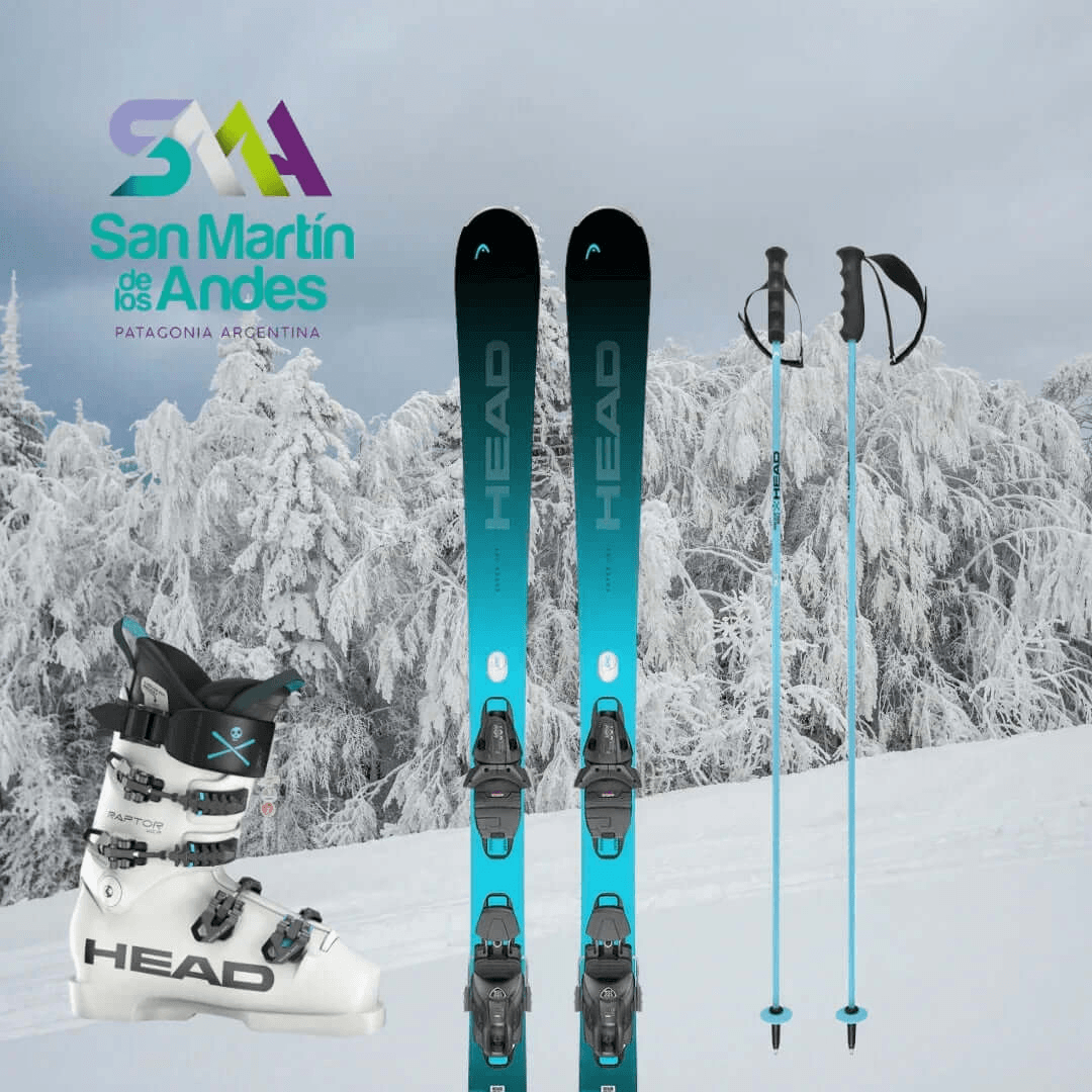 Alquiler Esquis San Martin de los Andes - Esquí / Standard / Equipo Completo -CaranvaSports - temporada 2026