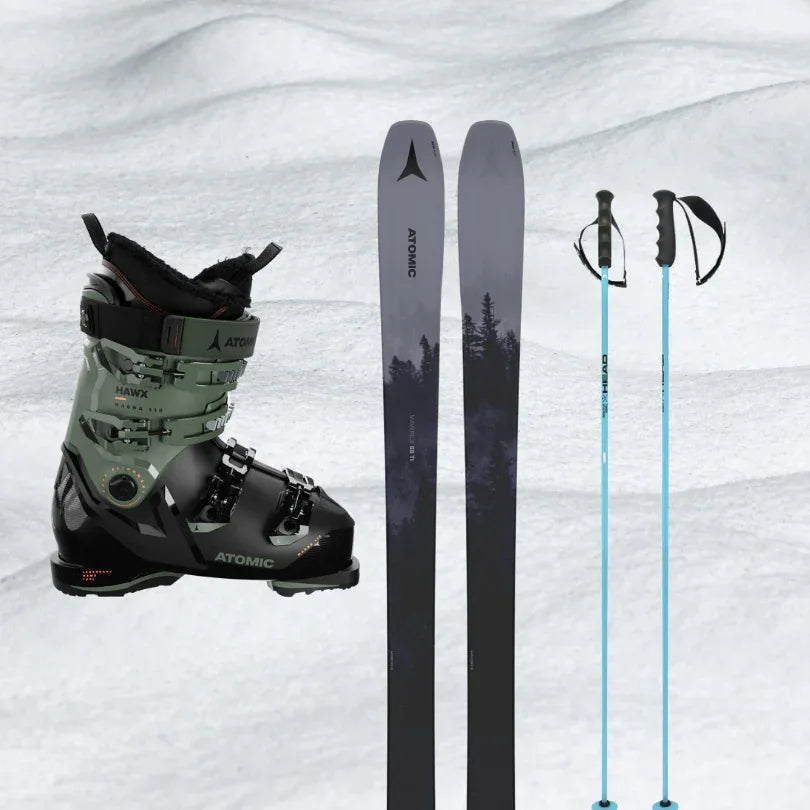 Alquiler Esquís La Parva - Esquí / Intermedio / Equipo Completo - Caranva