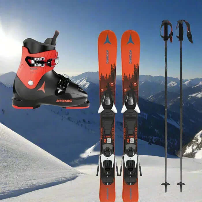 Alquiler Esquís Ordino Arcalís - Esquí / Niños Plata / Completo -CaranvaSports - temporada 2026