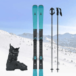 Alquiler Esquís Alpe D´Huez - Esquí / Principiante / Completo -CaranvaSports - temporada 2026