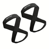 Straps Gym Figura 8 — Muñequeras Agarre Halterofilia y Crossfit