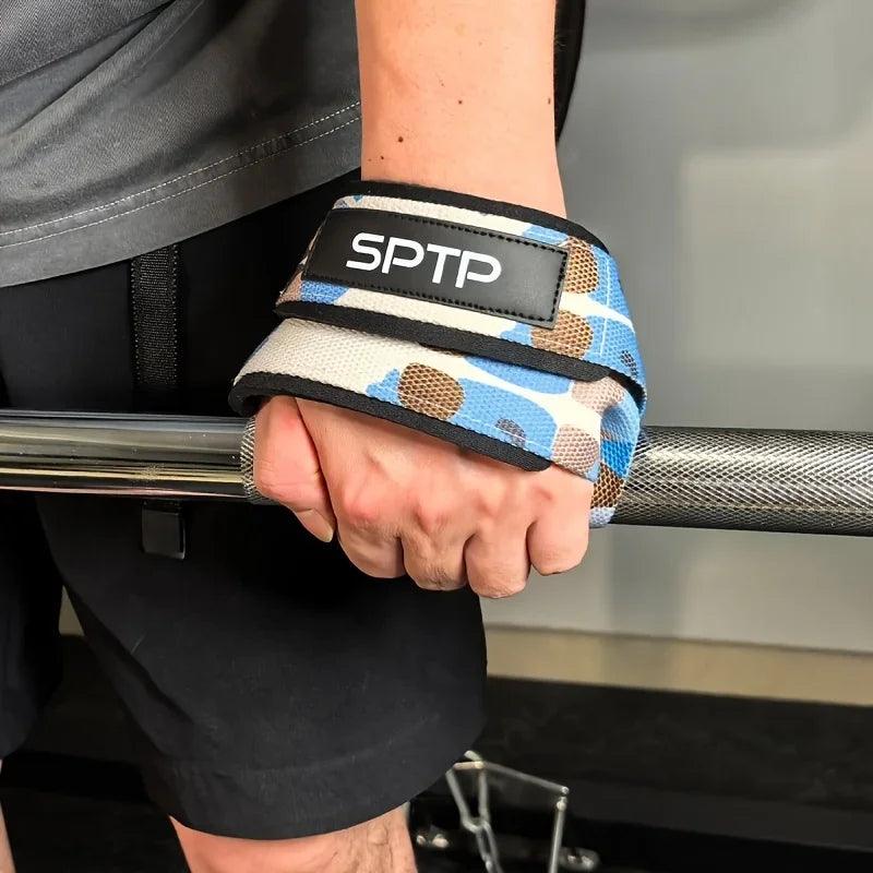 Straps Gym Figura 8 — Muñequeras Agarre Halterofilia y Crossfit