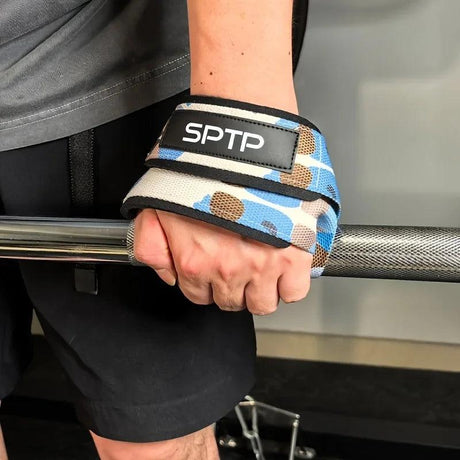 Straps Gym Figura 8 — Muñequeras Agarre Halterofilia y Crossfit