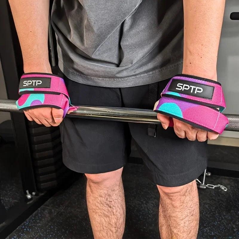 Straps Gym Figura 8 — Muñequeras Agarre Halterofilia y Crossfit