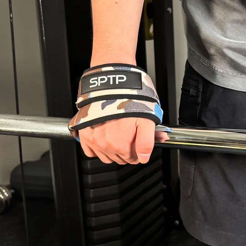 Straps Gym Figura 8 — Muñequeras Agarre Halterofilia y Crossfit