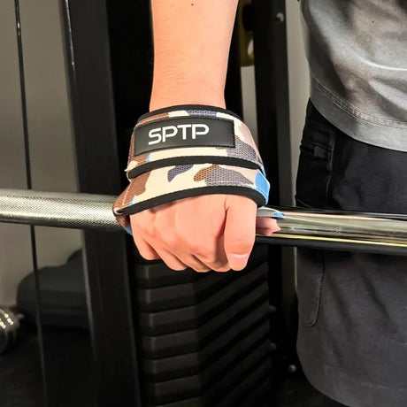 Straps Gym Figura 8 — Muñequeras Agarre Halterofilia y Crossfit