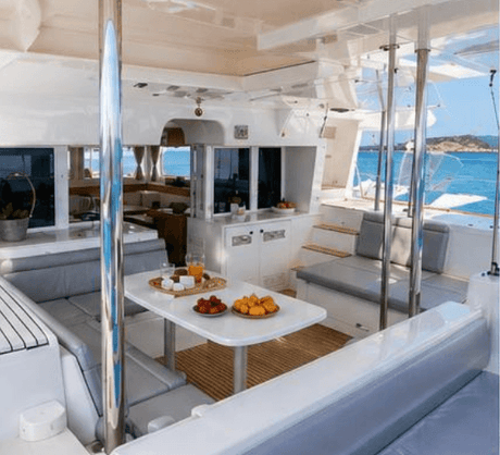 Alquiler Catamarán Lluna — Lagoon 450 F Ibiza
